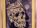 La muerte-sensual, 2015, César Rodarte, linografía, Casa Lamm.