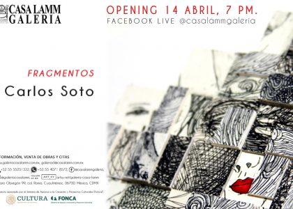 Nueva exposición de Carlos Soto titulada «Fragmentos»
