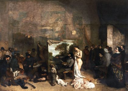 Un MaullArte al día – El taller del Pintor de Gustave Courbet